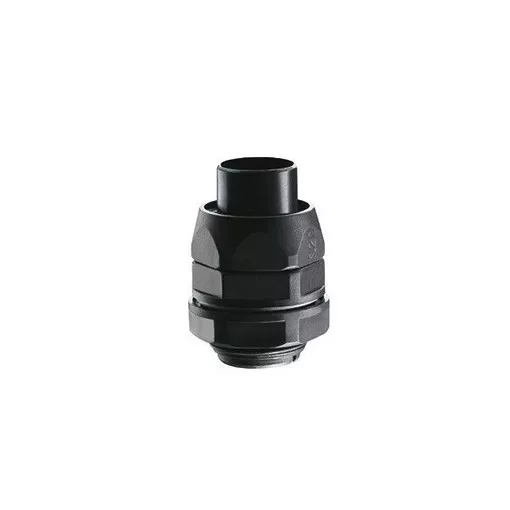 Gewiss DX54510 PG7 forgatható tömszelence D=10mm diflex spirál gégecsőhöz fekete RAL9005, IP54, 20 db/csomag (Gewiss DX54510)