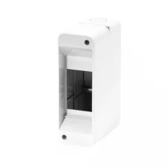   Gewiss GW40022 műanyag kiselosztó 2 modul, 1 sor, ajtó nélkül, IP40, falon kívüli - 130x45x85 mm (Gewiss GW40022)