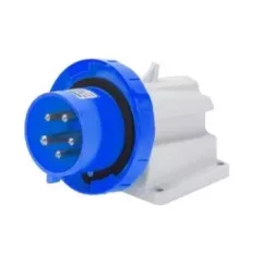   Gewiss GW60426 ipari csatlakozó rögzíthető dugvilla 90° 3P (2P+F) 16A IP67, 200-250V 50/60 Hz, csavaros csatlakozás