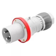   Gewiss GW61020H ipari csatlakozó lengő dugvilla egyenes 4P (3P+F) 63A IP44, 380-415V 50/60 Hz, csavaros csatlakozás