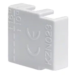   Hager KZN023, Végzáró 2P és 3P fázissínhez (Hager KZN023)