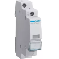   Hager SVN125, moduláris jelzőlámpa, 1db fehér leddel, 230V AC (Hager SVN125)