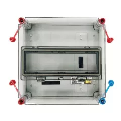   Hensel HB1000-T 1 fázisú egy mérőhelyes fogyasztásmérő szekrény mindennapszaki és inverter méréshez 63 A-ig Mérőhelyek száma: 1 Hensel 1090362