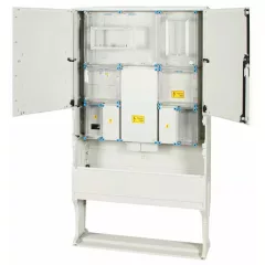   Hensel HB333KFE4-U1 1 és 3 fázisú 2 mérőhelyes fogyasztásmérő szekrény egyedi mindennapszaki (80 A-ig) Hensel 1091991