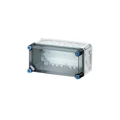   Hensel Mi 0100 üres elosztószekrény átlátszó fedéllel, 300x150x170 mm, kalapsín és szerelőlap nélkül, IP65 ( Hensel 2000000 )