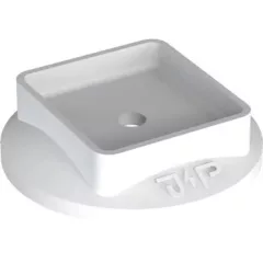   J.Pröpster 1047 VI műanyag rozetta szürke Niro kapocs ( J.Pröpster 1047 )