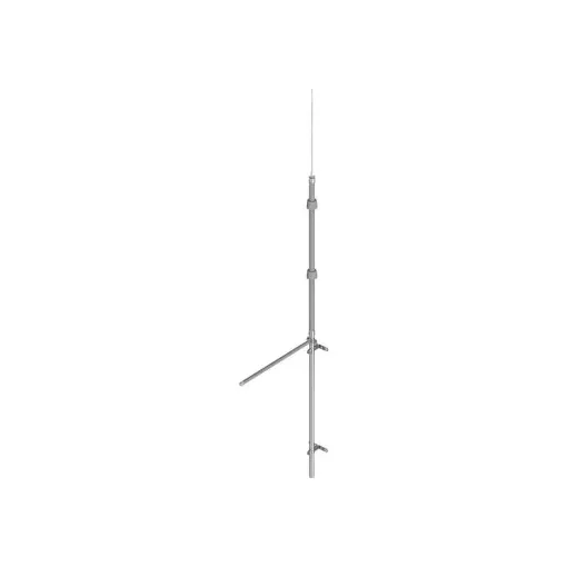 J.Pröpster 111491 IS Szigetelt felfogórúd 3,5m + 0,75m, GFK/VA, 1 traverz, 2 fali rögzítő ( J.Pröpster 111491 )