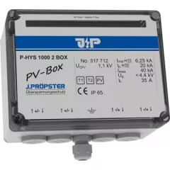   J.Pröpster 317712 TF előszerelt csatlakozódoboz, 1+2-es típus, 2MPP, IP65, 1100V ( J.Pröpster 317712 )