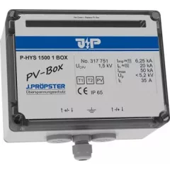   J.Pröpster 317751 TF előszerelt csatlakozódoboz, 1+2-es típus, 1MPP, IP65, 1500V ( J.Pröpster 317751 )
