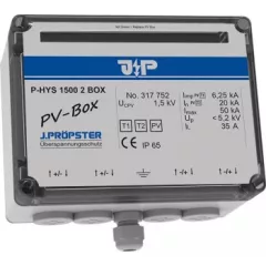   J.Pröpster 317752 TF előszerelt csatlakozódoboz, 1+2-es típus, 2MPP, IP65, 1500V ( J.Pröpster 317752 )