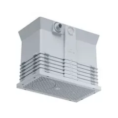   Kaiser 1159-70 ThermoX ISO+ lámpadoboz LED lámpákhoz (max. 8W) külső hőszigetelésbe, Állítható mélység: 100-160 mm. Előlap méret: 220×110 mm