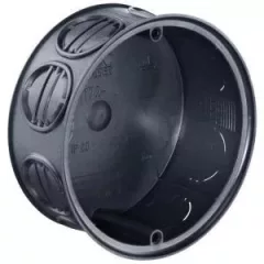   Kaiser 1172-02 70-es süllyesztett kötődoboz, 36 mm mély, 2 csavarhellyel – halogénmentes