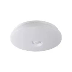   Kanlux 18122 FOGLER E 12W NW kerek beltéri mennyezeti LED lámpatest mozgásérzékelővel fehér színben, 1000lm, 12W teljesítmény, 25000h, IP20 védettséggel, 220-240V AC, 4000K (Kanlux 18122)