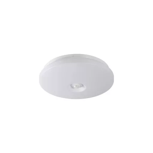 Kanlux 18122 FOGLER E 12W NW kerek beltéri mennyezeti LED lámpatest mozgásérzékelővel fehér színben, 1000lm, 12W teljesítmény, 25000h, IP20 védettséggel, 220-240V AC, 4000K (Kanlux 18122)