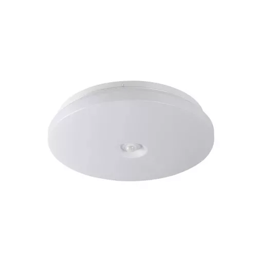 Kanlux 18124 FOGLER E 24W NW kerek beltéri mennyezeti LED lámpatest mozgásérzékelővel fehér színben, 1800lm, 24W teljesítmény, 25000h, IP20 védettséggel, 220-240V AC, 4000K (Kanlux 18124)