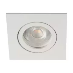   Kanlux 22435 DALLA DTL-W fehér, szögletes állítható SPOT lámpa, fényforrás és foglalat nélkül, IP20-as védettséggel (Kanlux 22435)