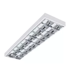  Kanlux 22672 NOTUS 4LED 236 NT beltéri tükrös mennyezeti T8 LED lámpa fehér színben, G13 foglalat, 2x max 36W teljesítmény, IP20 védettséggel, 220-240V (Kanlux 22672)