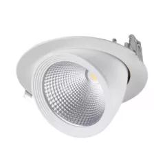   Kanlux 22843 HIMA LED 33W-NW-W kerek beltéri mélysugárzó fehér színben, 3670 lm, 33W teljesítmény, 30000 h élettartammal, IP20 védettséggel, 220-240 V, 4000 K (Kanlux 22843)
