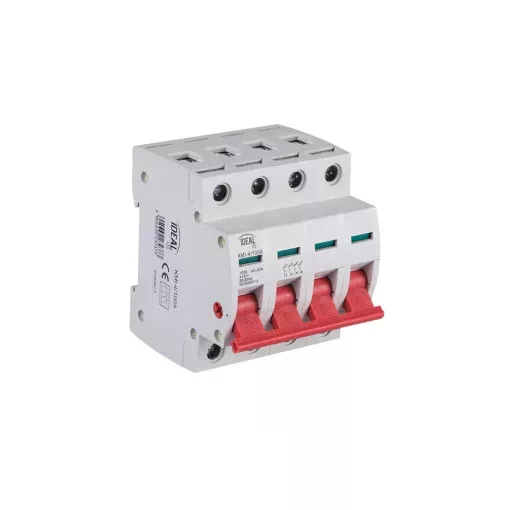 Kanlux 23237 KMI-4/100A moduláris leválasztó kapcsoló 4P, 100A, 400V AC (Kanlux 23237)