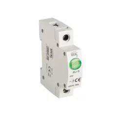   Kanlux 23321 KLI-G moduláris jelzőlámpa 1db zöld leddel, 230V AC (Kanlux 23321)
