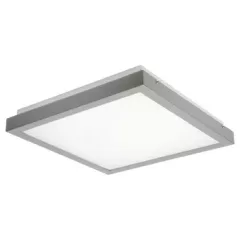   Kanlux 24641 TYBIA LED 38W-NW-SE GY szögletes beltéri mennyezeti lámpa mozgásérzékelővel szürke színben, 3800 lm, 38W teljesítmény, 30000h, IP20 védettséggel, 220-240V, 4000 K (Kanlux 24641)