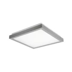   Kanlux 24646 TYBIA M 25W-NW-SE GY szögletes beltéri mennyezeti lámpa mozgásérzékelővel szürke színben, 2600 lm, 25W teljesítmény, 30000h, IP20 védettséggel, 220-240V, 4000 K (Kanlux 24646)