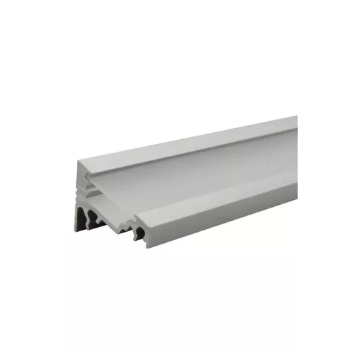 Kanlux 26541 PROFILO C 2M alumínium profil LED szalagokhoz, alumínium színben, 2 m (Kanlux 26541)