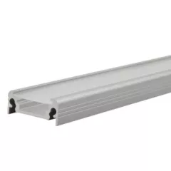   Kanlux 26542 PROFILO D 2M alumínium profil LED szalagokhoz, alumínium színben, 2 m (Kanlux 26542)