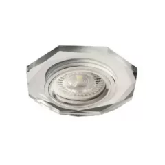   Kanlux 26714 MORTA OCT-SR szögletes beltéri SPOT dekorációs keret ezüst színben, MR16 foglalathoz, max 35W teljesítmény, IP20 védettséggel, 12 V (Kanlux 26714)