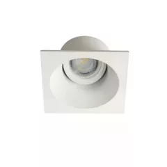   Kanlux 26739 APRILA DTL-W szögletes beltéri SPOT dekorációs keret fehér színben, MR16 foglalathoz, max 35W teljesítmény, IP20 védettséggel, 12 V (Kanlux 26739)