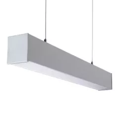   Kanlux 27415 ALIN 4LED 1X120-SR beltéri mennyezeti T8 LED lámpa ezüst színben, G13 foglalat, max 36W teljesítmény, IP20 védettség, 220-240 V (Kanlux 27415)