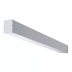   Kanlux 27421 ALIN 4LED 1X120-SR-NT beltéri mennyezeti T8 LED lámpatest ezüst színben, G13 foglalat, max 36W teljesítmény, IP20 védettség, 220-240V AC (Kanlux 27421)