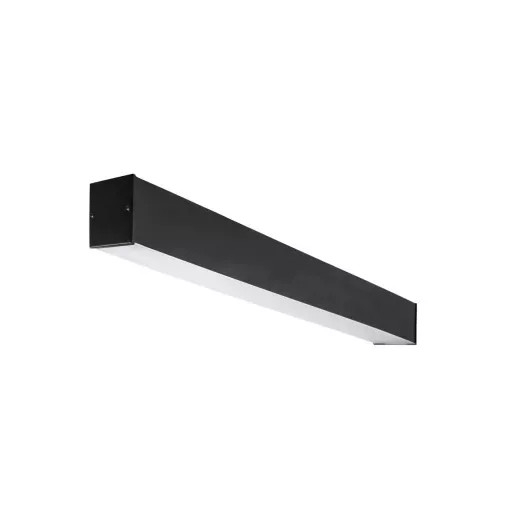 Kanlux 27426 ALIN 4LED 1X150-B-NT beltéri mennyezeti T8 LED lámpatest fekete színben, G13 foglalat, max 58W teljesítmény, IP20 védettség, 220-240V AC (Kanlux 27426)