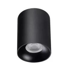   Kanlux 27567 RITI GU10 B/B lámpa GU10 foglalattal, beltéri mennyezeti, fekete/fekete színben, max 25W teljesítmény, IP20 védettséggel, 220-240 V (Kanlux 27567)