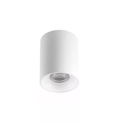Kanlux 27569 RITI GU10 W/W lámpa GU10 foglalattal, beltéri mennyezeti, fehér/fehér színben, max 25W teljesítmény, IP20 védettséggel, 220-240 V (Kanlux 27569)