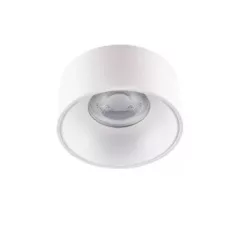   Kanlux 27579 MINI RITI GU10 W/W kerek beltéri álmennyezeti lámpa fehér színben, GU10 foglalat, max 25W teljesítmény, IP20 védettséggel, 220-240 V (Kanlux 27579)