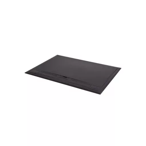 Kanlux 28303 BIURO+ 04-0021-100 padlódoboz fekete színben, 16 modul, 16A - 250V~ (Kanlux 28303)