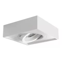   Kanlux 28780 MINI GORD DLP-50-W szögletes beltéri SPOT dekorációs keret fehér színben, MR16 foglalathoz, max 35W teljesítmény, IP20 védettséggel, 12 V (Kanlux 28780)