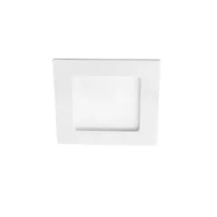   Kanlux 28946 KATRO V2LED 6W-NW-W szögletes beltéri álmennyezeti LED lámpa fehér színben, 330 lm, 6W teljesítmény, 15000 h élettartammal, IP44/20 védettséggel, 220-240 V, 4000 K (Kanlux 28946)