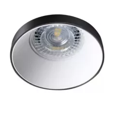   Kanlux 29138 SIMEN DSO B/W kerek beltéri SPOT dekorációs keret fekete/fehér színben, MR16 foglalathoz, max 35W teljesítmény, IP20 védettséggel, 12 V (Kanlux 29138)