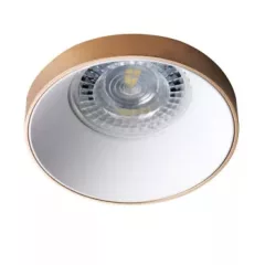   Kanlux 29142 SIMEN DSO G/W kerek beltéri SPOT dekorációs keret arany/fehér színben, MR16 foglalathoz, max 35W teljesítmény, IP20 védettséggel, 12 V (Kanlux 29142)