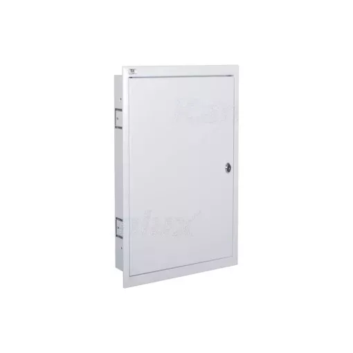 Kanlux 29322 KP-DB-I-MF-418 KP-DB-I-MF fém szekrény, 72 modul, 4 sor, IP30, teli ajtóval, süllyesztett (Kanlux 29322)