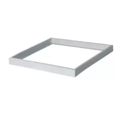   Kanlux 29844 ADTR-H 6060 SR mennyezeti kiemelő keret LED panelhez ezüst színben, 600x600x65mm (Kanlux 29844)