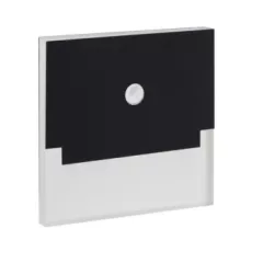   Kanlux 29859 SABIK LED PIR B-WW LED lépcsővilágító lámpatest, fehér színben, 13lm, 0,8W teljesítmény, 50000h élettartammal, IP20 védettséggel, 12V, 3000K (Kanlux 29859)