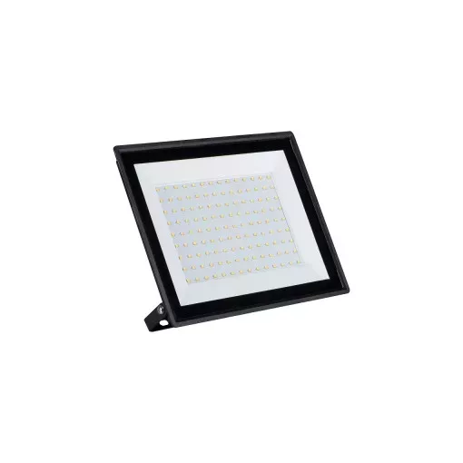 Kanlux 31394 GRUN NV LED-100-B LED reflektor, 100W teljesítmény, fekete színben, 9500lm, 25000h élettartammal, IP65 védettséggel, 4000K, 220-240V (Kanlux 31394)
