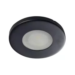   Kanlux 32501 MARIN CT-S80-B kerek kültéri mennyezeti lámpa fekete színben, MR16 foglalattal, max 35W teljesítmény, IP44/20 védettséggel, 12 V (Kanlux 32501)