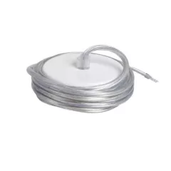   Kanlux 32540 ALIN CORD 1F-W tápcsatlakozó fehér színben, mennyezetre függeszthető, 2.5m kábelhossz, önzáró sorkapocssal (Kanlux 32540)