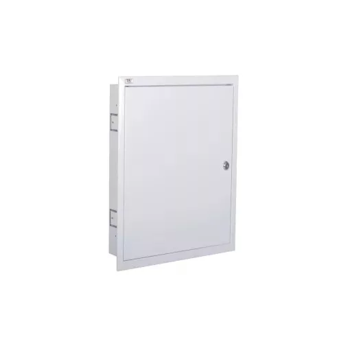 Kanlux 32640 KP-DB-I-MF-324 fém szekrény, 72 modul, 3 sor, IP30, teli ajtóval, süllyesztett (Kanlux 32640)