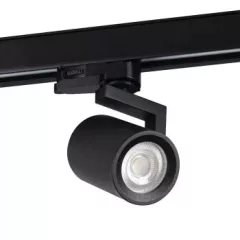   Kanlux 33146 ATL4 GU10-B sínre szerelhető lámpa fekete színben, GU10 foglalattal, max 10W teljesítmény, IP20 védettséggel, 220-240V AC (Kanlux 33146)