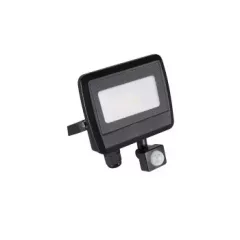   Kanlux 33206 ANTEM LED 20W-NW-SE B kültéri LED reflektor mozgásérzékelővel, fekete színben, 1600lm, 20W teljesítmény, 15000h élettartammal, IP44 védettséggel, 220-240V, 4000K (Kanlux 33206)